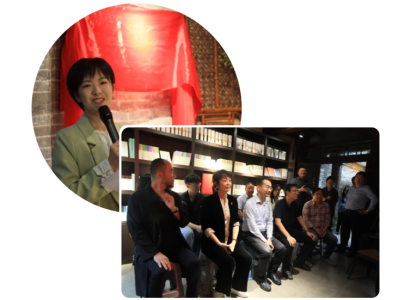 周村古商城·阡陌书店——【照见书房】落成暨罗义淮周村解放图片展正式开幕