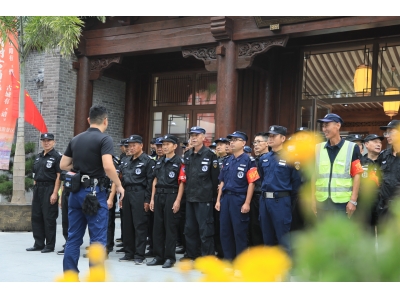  以“演”筑防 临“暴”不乱——周村古商城景区开展防暴安全应急演练活动